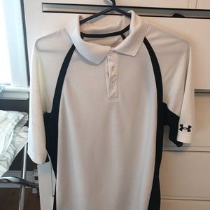 Under armor golf shirt